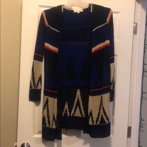 Women’s Aztec Print Cardigan